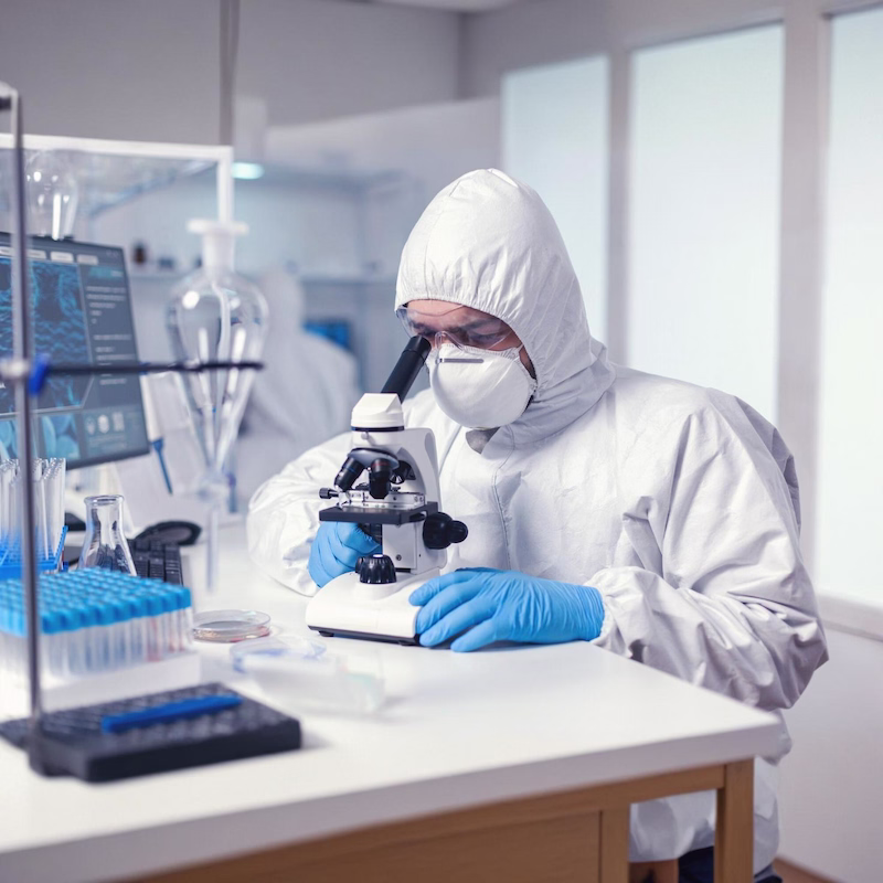 ERMI DNA analysis of a settled-dust sample in an accredited laboratory